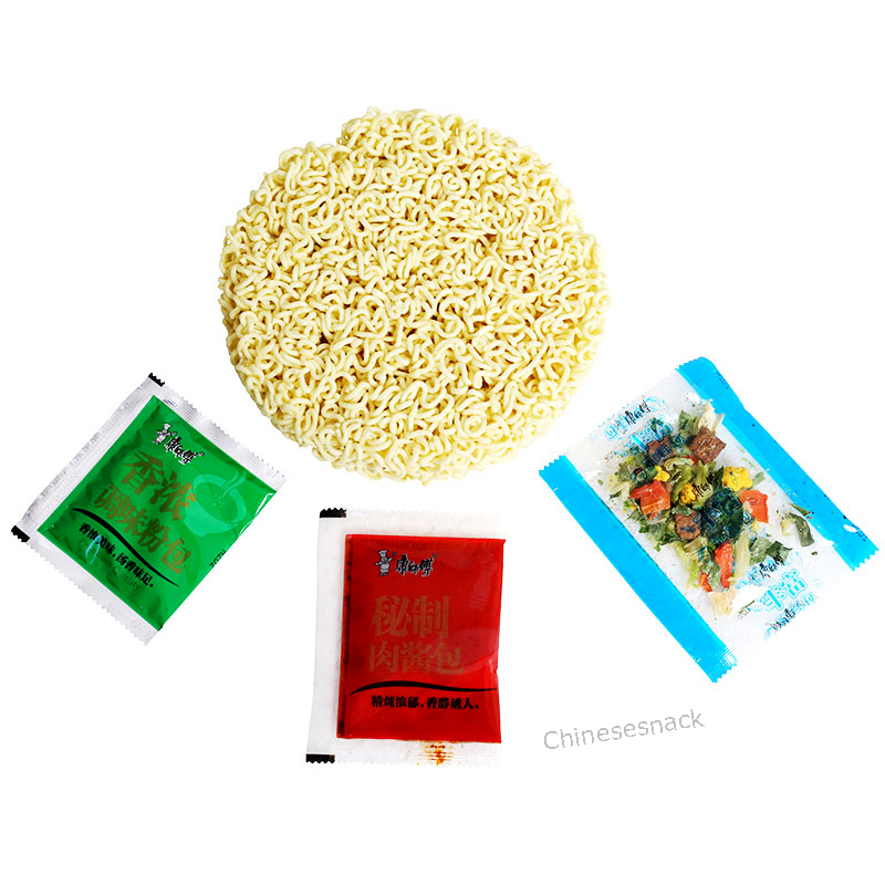 5 Bags Kangshifu Chinese Instant Noodles Braised Beef Noodle Prepared 康师傅红烧牛肉面