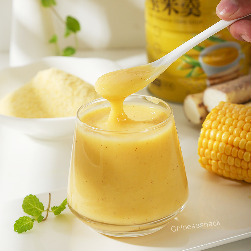 600g x 2 Cans Instant Yam-Kudzu-Corn Porridge Soup Nourishing Food