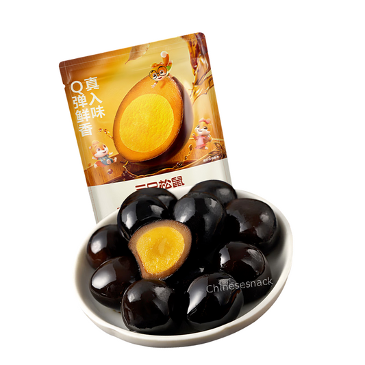Three Squirrels Quail Eggs Snack Chinese Snacks 三只松鼠鹌鹑蛋翻砂铁蛋