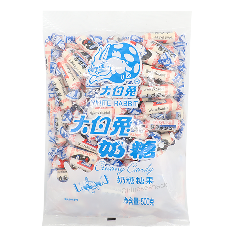 500g White Rabbit Original Creamy Candy Classic Milk Candies Sweet Snacks Food