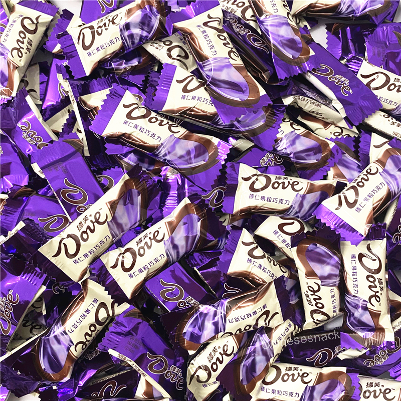500g (About 80 Pieces) Dove Chocolate with Hazelnuts and Fruit Pieces Candy