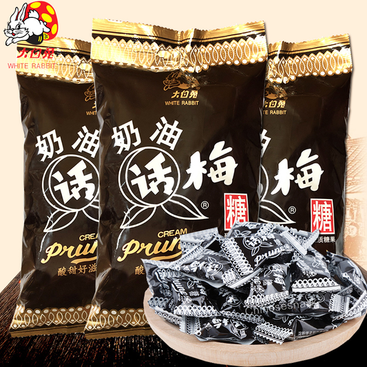 168g x 3 White Rabbit Classic Creamy Preserved Plum Candy Hard Candy Sweet Snack