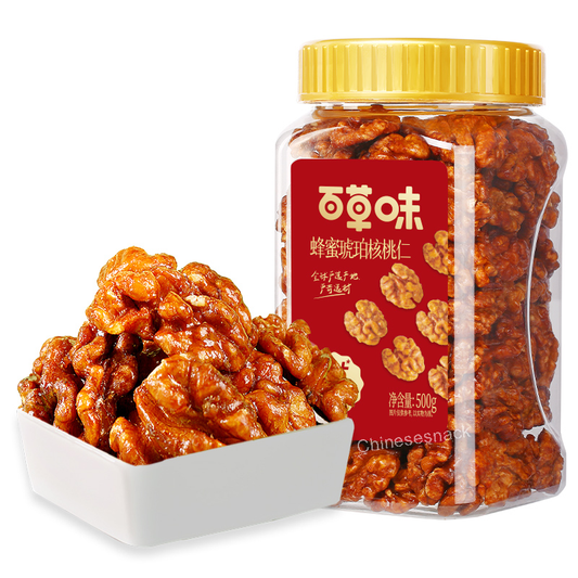 500g Honey-Coated Caramelized Walnuts Nuts Snacks